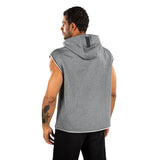 VENUM MUAY THAI VT SLEEVELESS HOODIE HEATHER GREY