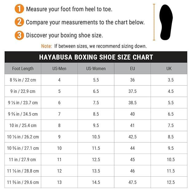 HAYABUSA TALON BOXING SHOES BLACK