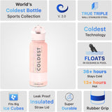 COLDEST BOTTLE FOREVER PINK GLITTER 32 OZ