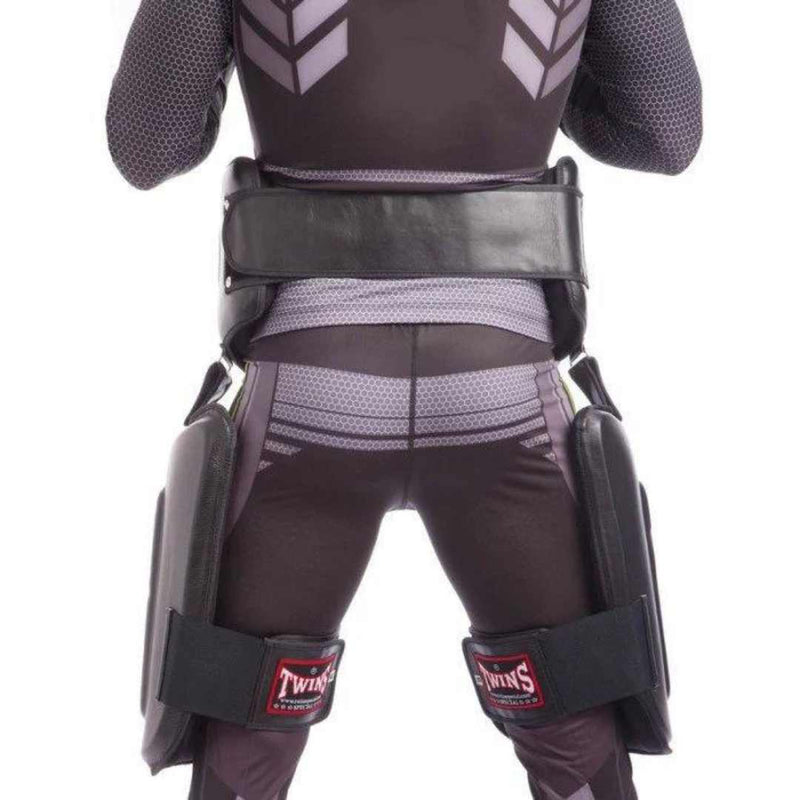 BEPTS1 BELLY & THIGH PROTECTOR BLACK BACK SIDE