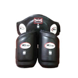 BEPTS1 BELLY & THIGH PROTECTOR BLACK FRONT SIDE