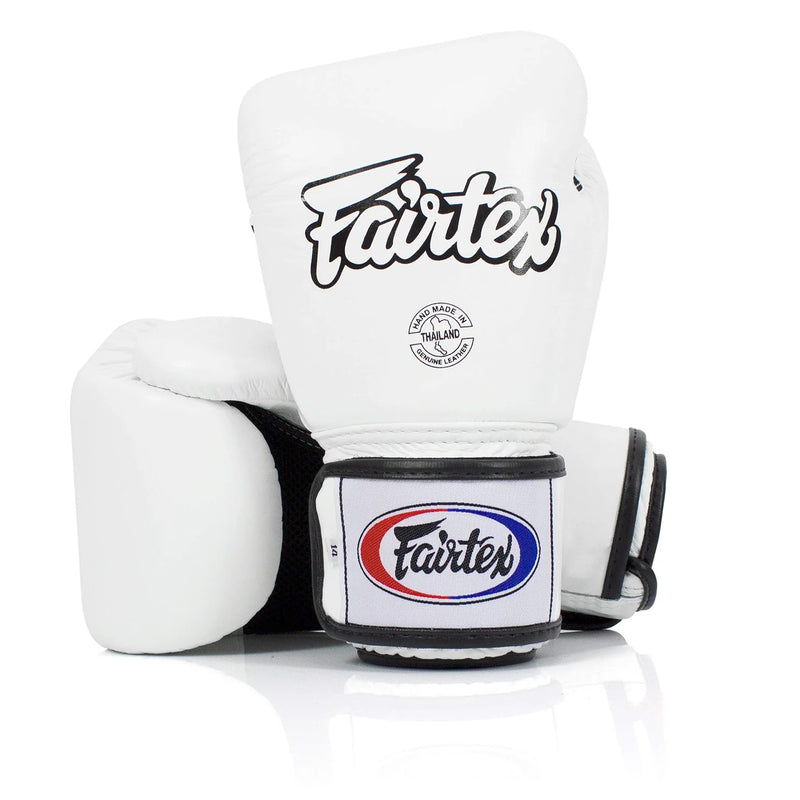 BGV1 GLOVES BREATH WHITE FRONT SIDE