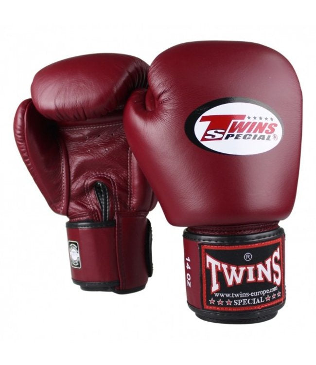 BGVL3 BOXING GLOVES MAROON RIGHT SIDE