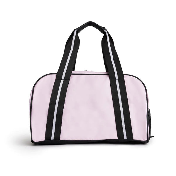 BURNER GYM DUFFEL BARBIE CLASSIC BLUSH BACK SIDE