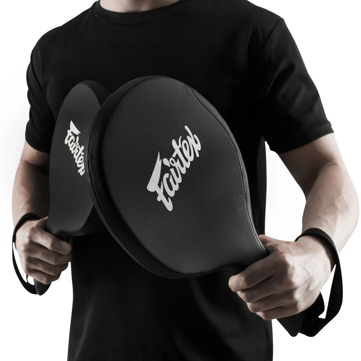 BXP1 BOXING PADDLES BLACK LEFT SIDE