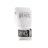 CLETO REYES TRAINING GLOVES EST WHITE/SILVER 14 OZ LEFT SIDE