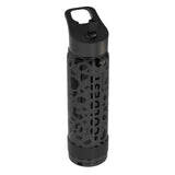 COLDEST SPORTS BOTTLE BLACK LEOPARD RIGHT SIDE