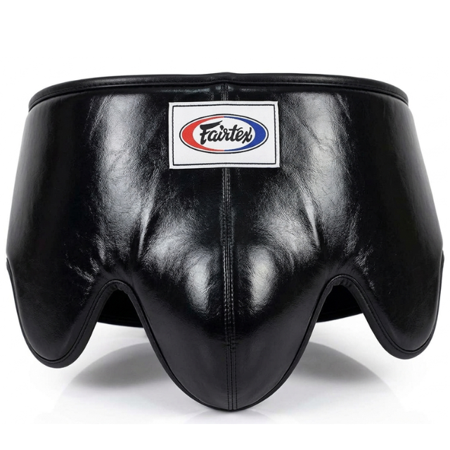 Fairtex GC1 Pro Boxing Groin Protector – Black  Premium Low‑Blow