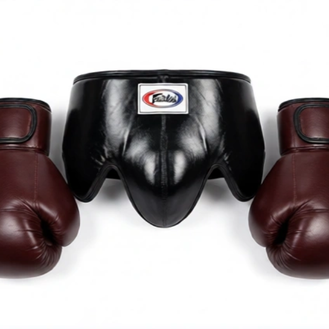 Fairtex GC1 Pro Boxing Groin Protector – Black  Premium Low‑Blow