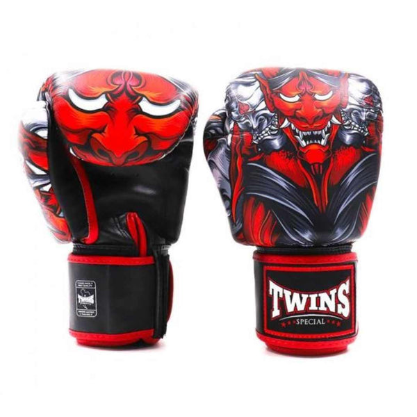 FBGVL3 FANCY BOXING GLOVES KABUKI LEFT SIDE