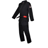 FUJI ALL AROUND BJJ GI BLACK LEFT SIDE