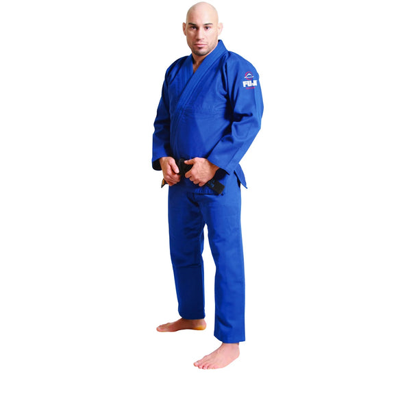FUJI ALL AROUND BJJ Gi BLUE FRONT SIDE