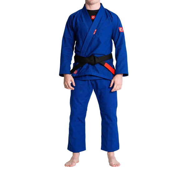 FUJI ULTRA LITE 300 BJJ GI BLUE FRONT SIDE