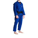 FUJI ULTRA LITE 300 BJJ GI BLUE RIGHT SIDE