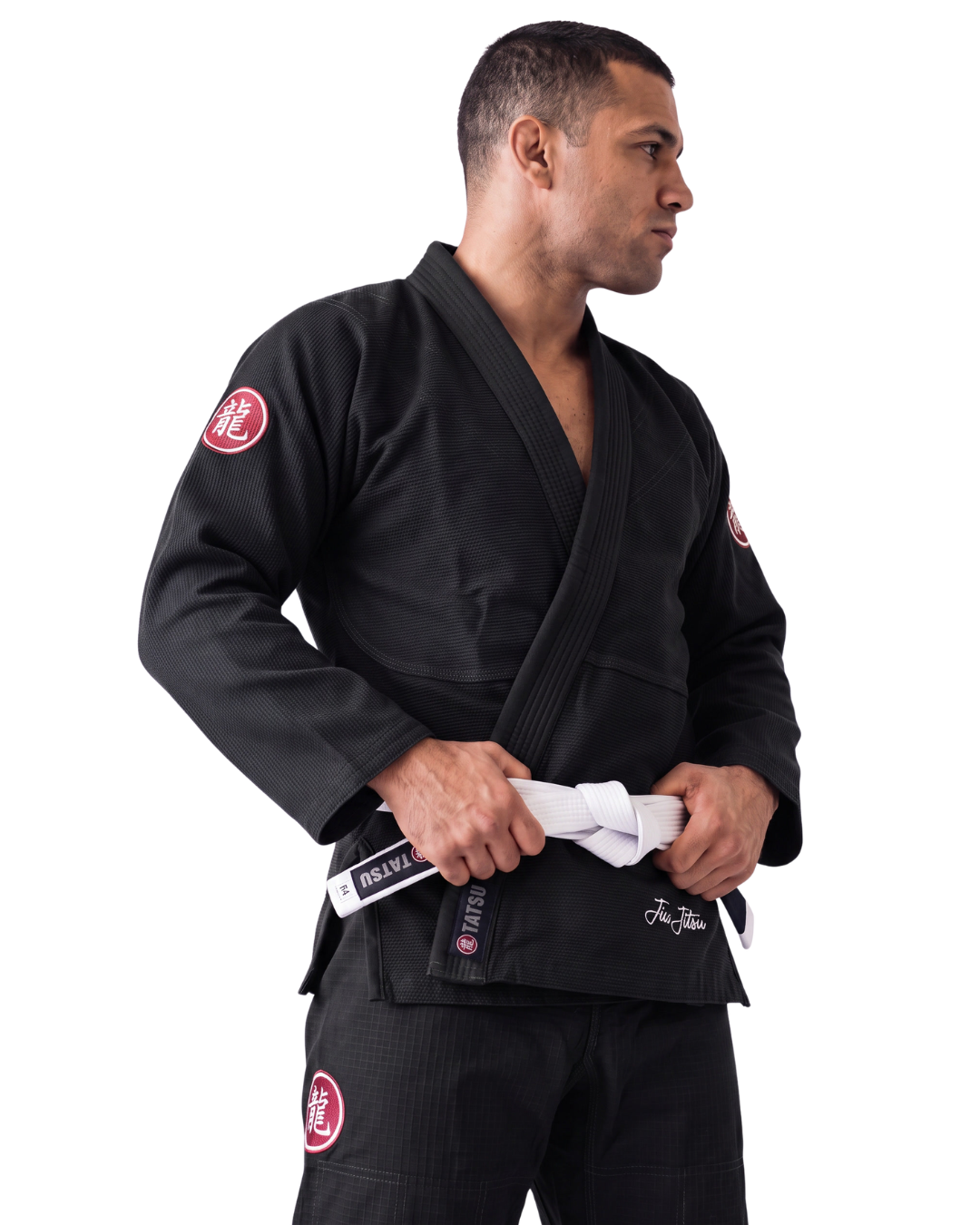 TATSU RONIN BJJ Gi Black – Pearl Weave | Adults & Kids