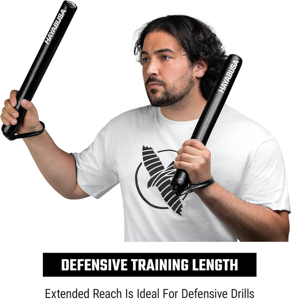 HAYABUSA BOXING TRAINING STICKS BLACK LEFT SIDE