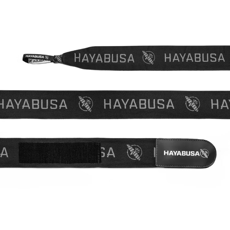 HAYABUSA DELUXE HAND WRAPS BLACK RIGHT SIDE