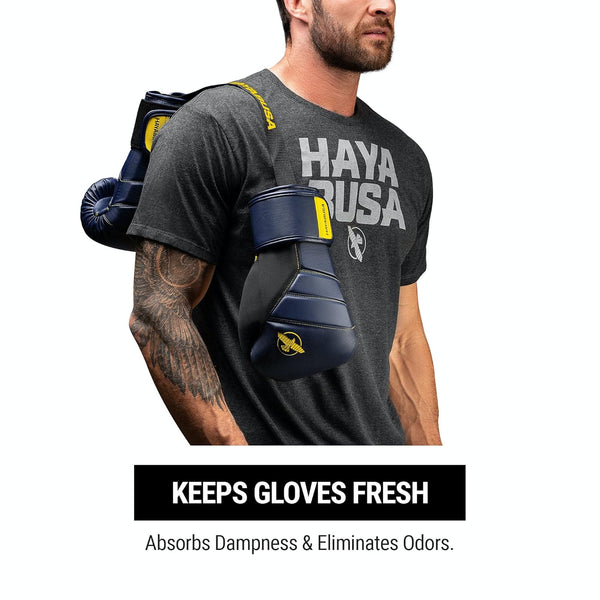 HAYABUSA GLOVE DEODORIZER CHARCOAL LEFT SIDE