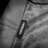 HAYABUSA HEXAGON MMA SHORTS GREY RIGHT SIDE