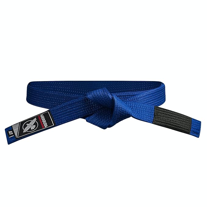 HAYABUSA JIU JITSU BELT BLUE LEFT SIDE