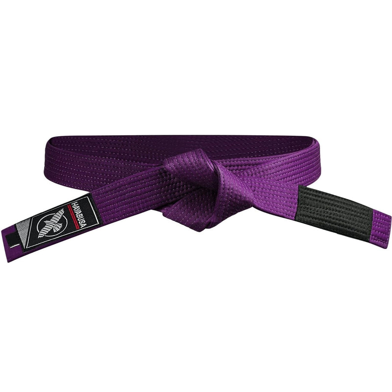 HAYABUSA JIU JITSU BELT PURPLE LEFT SIDE