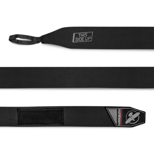 HAYABUSA PERFECT STRETCH HAND WRAPS BLACK RIGHT SIDE