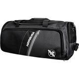 HAYABUSA RYOKO DUFFLE BAG BLACK GREY FRONT SIDE