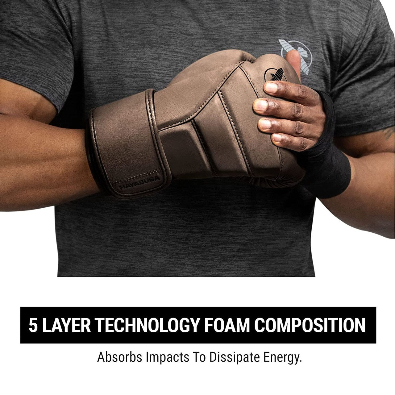 HAYABUSA T3 LX BOXING GLOVES VINTAGE LEFT SIDE