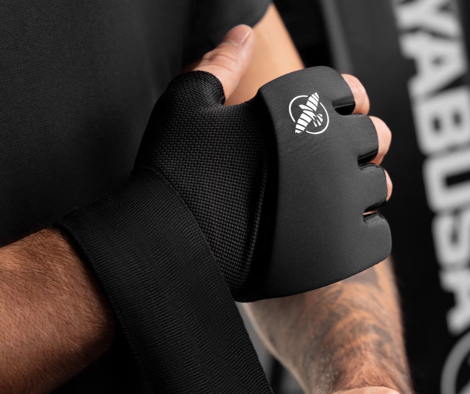 Hayabusa Elite Quick Gel Hand Wraps – Black
