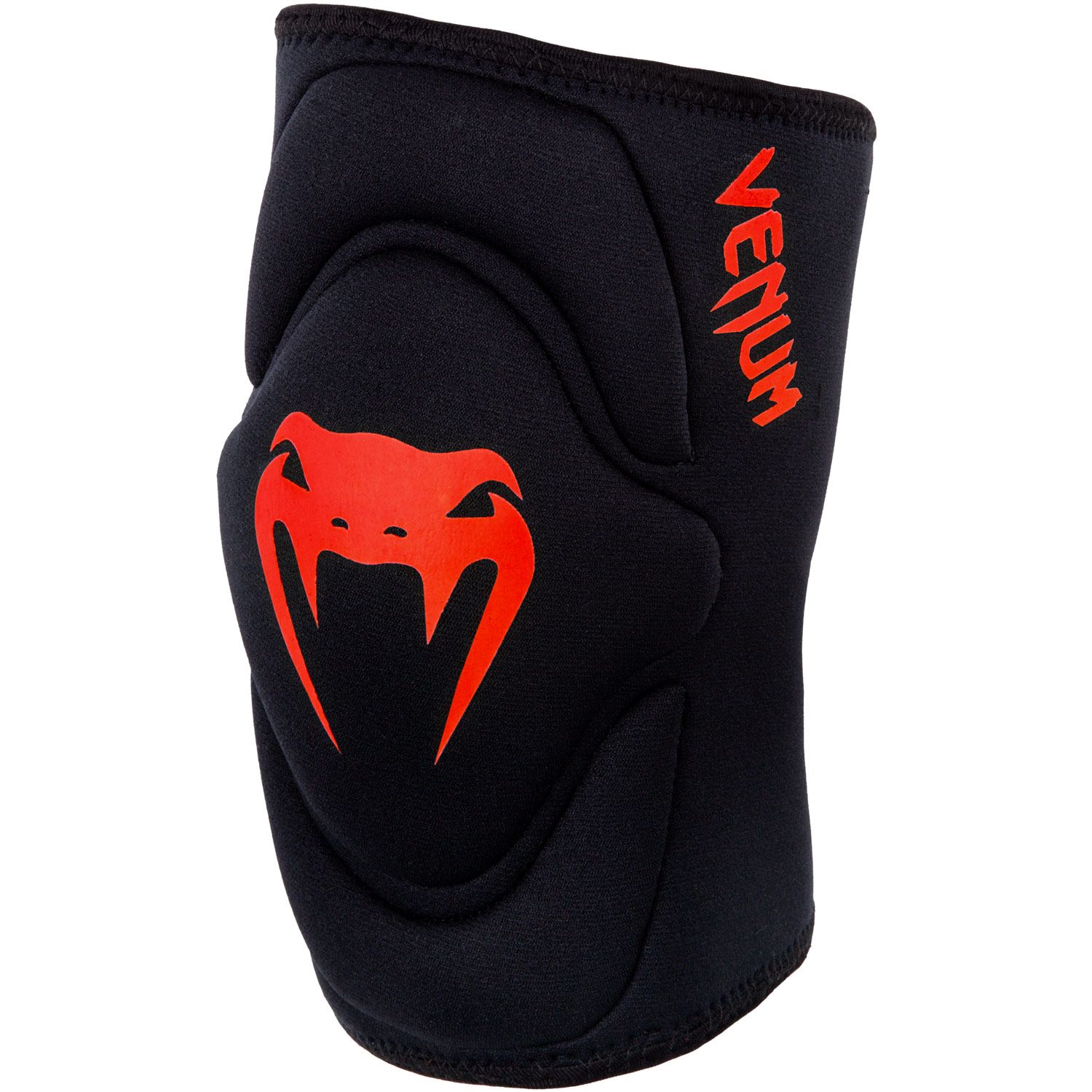 KONTACT GEL KNEE PAD BLACK/RED FRONT SIDE