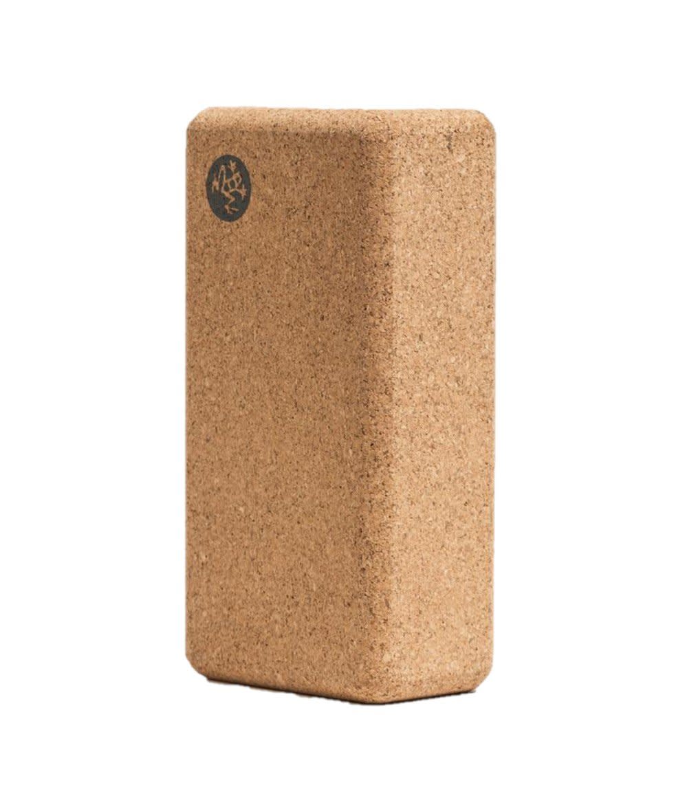MANDUKA CORK BLOCK LEAN NATURAL 3 INCH