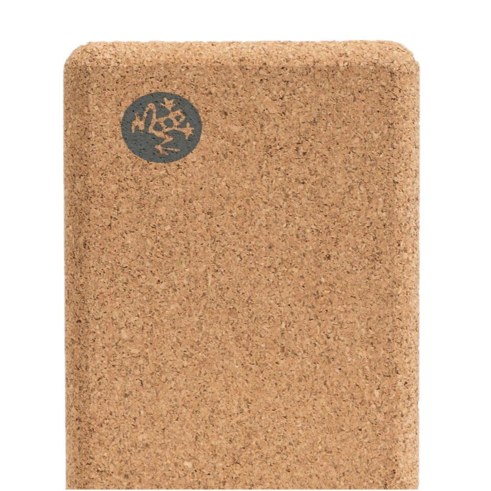 MANDUKA CORK BLOCK LEAN NATURAL 3 INCH