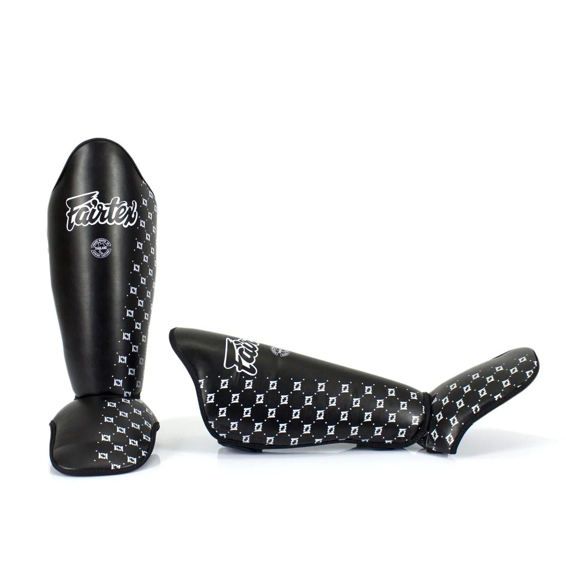 SP5 COMPETITION SHIN PADS BLACK LEFT SIDE