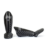 SP5 COMPETITION SHIN PADS BLACK LEFT SIDE