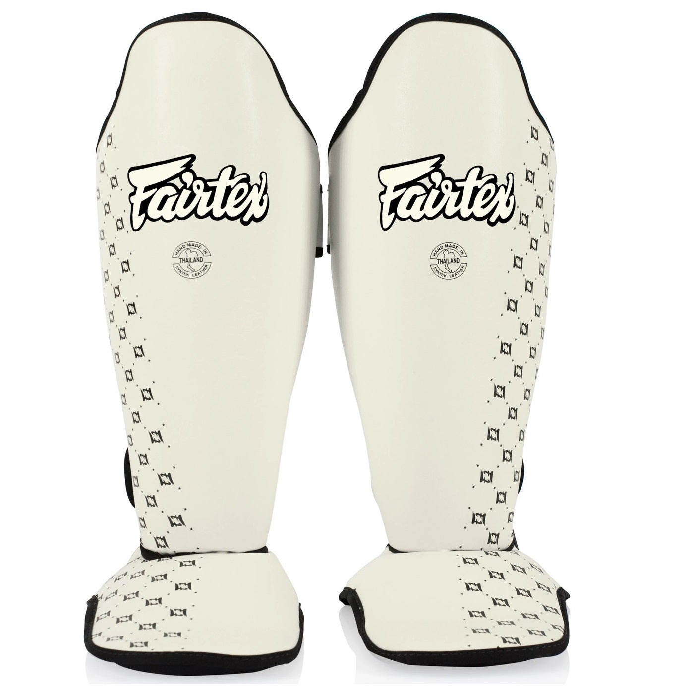 SP5 COMPETITION SHIN PADS WHITE FRONT SIDE