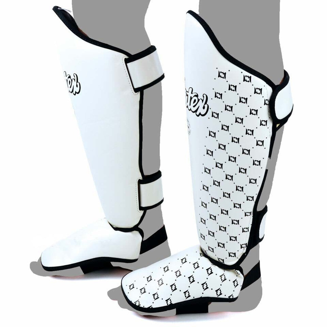 SP5 COMPETITION SHIN PADS WHITE LEFT SIDE