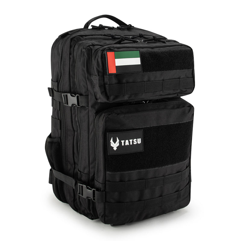 TATSU BACKPACK BLACK RIGHT SIDE