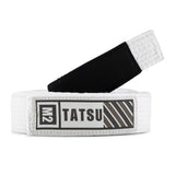 TATSU LEVE BJJ BELT WHITE RIGHT SIDE