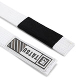 TATSU LEVE BJJ BELT WHITE LEFT SIDE
