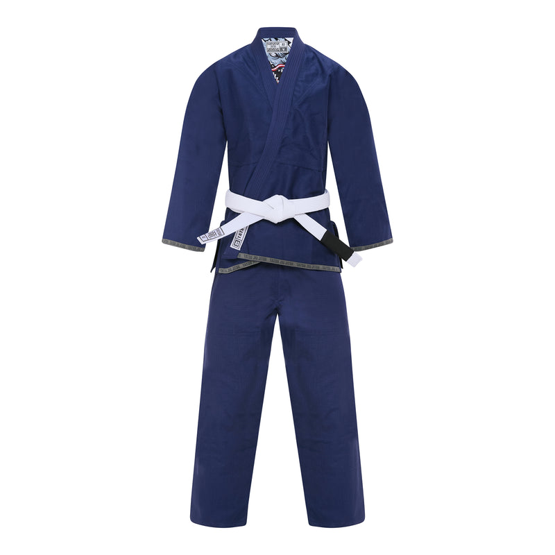 TATSU LEVE BJJ GI NAVY FRONT SIDE