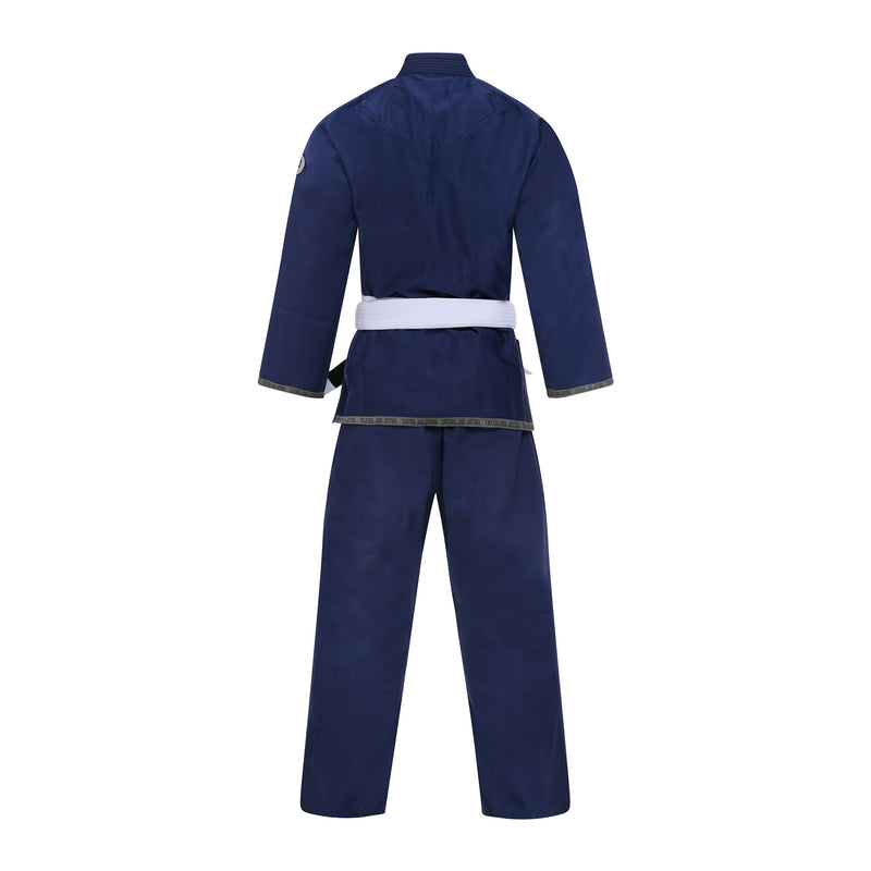 TATSU LEVE BJJ GI NAVY BACK SIDE