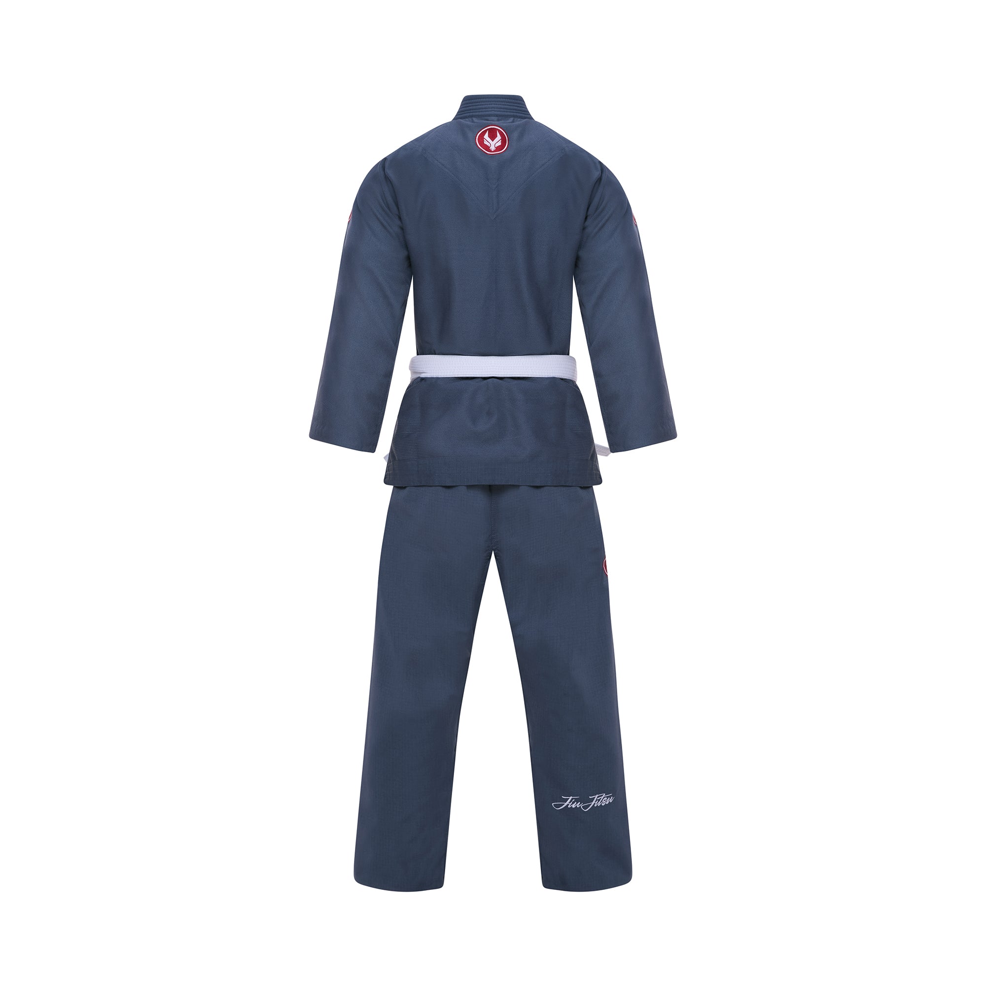 TATSU RONIN BJJ GI KIDS D-GREY BACK SIDE