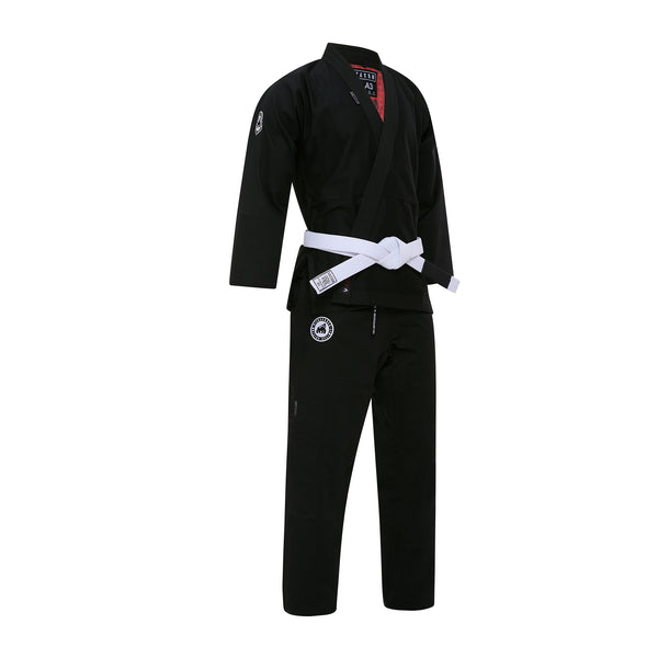 TATSU SILVERBACK BJJ GI 2.0 BLACK RIGHT SIDE