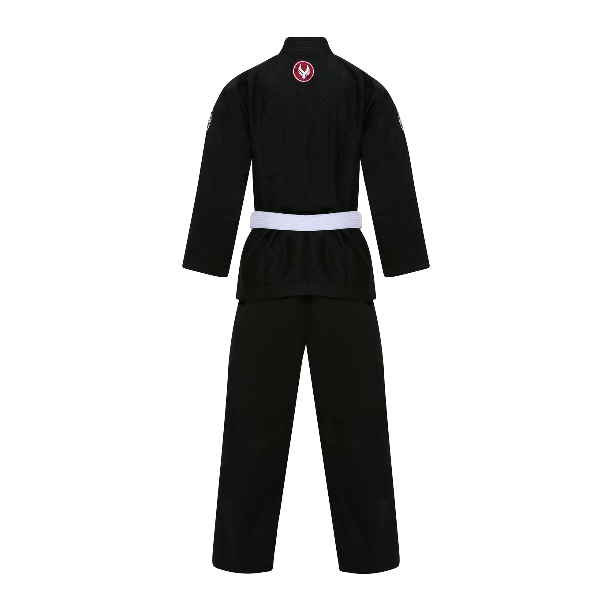 TATSU SILVERBACK BJJ GI 2.0 BLACK BACK SIDE