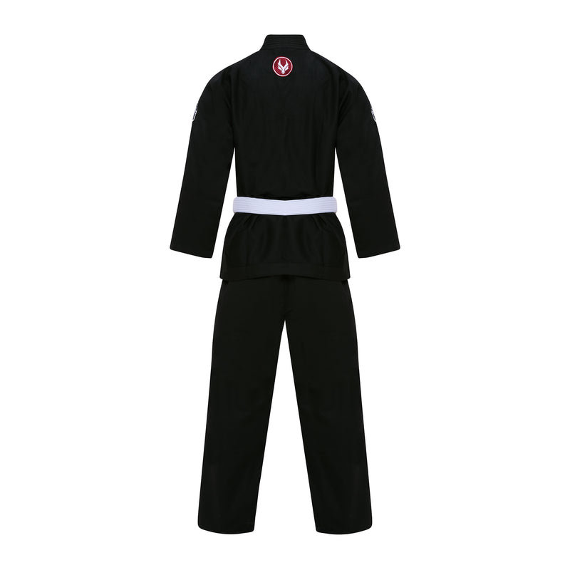 TATSU SILVERBACK BJJ GI 2.0 BLACK BACK SIDE