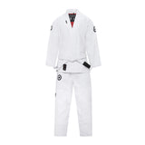 TATSU SILVERBACK BJJ GI 2.0 WHITE FRONT SIDE