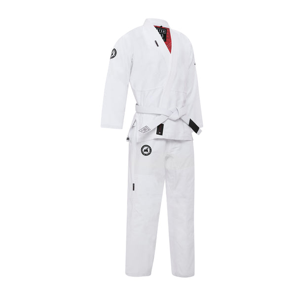 TATSU SILVERBACK BJJ GI 2.0 WHITE RIGHT SIDE