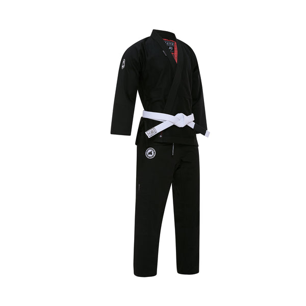 TATSU SILVERBACK BJJ GI KIDS 2.0 BLACK RIGHT SIDE