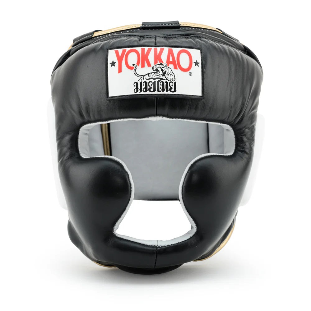 TRAINING HEAD GUARD  BLACK FRONT SIDE