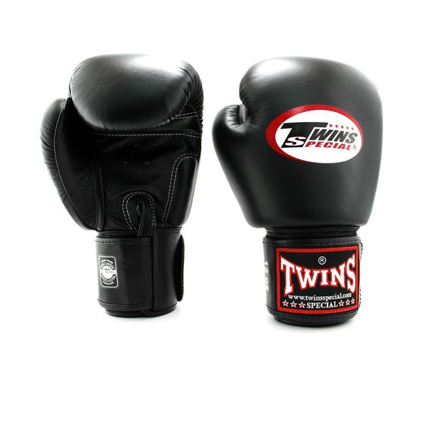 Twins Special BGVL3 Boxing Gloves Black Front Side